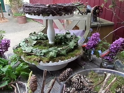 DIY - BlumenWerkstatt, alles Natur :))