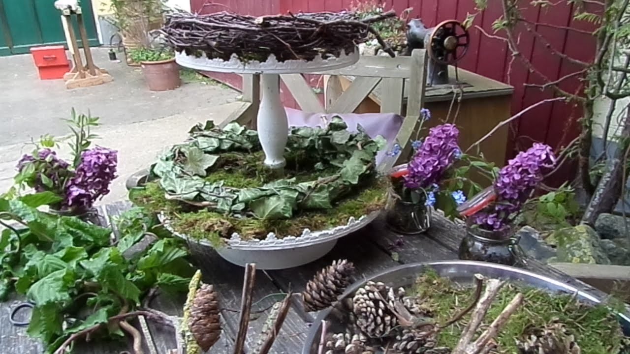 DIY - BlumenWerkstatt, alles Natur :))