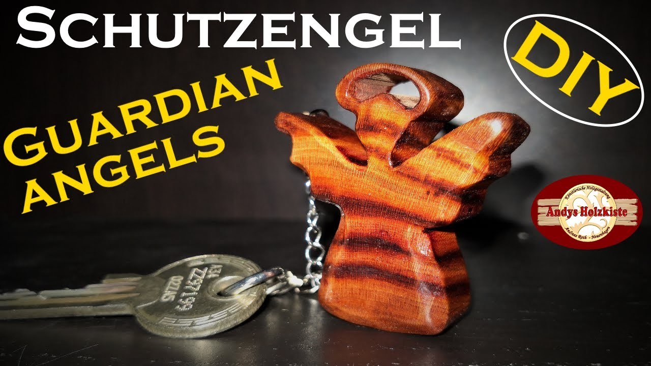 DIY | Schutzengel als Geschenk selber machen | Guardian angels to give away | scroll saw projects