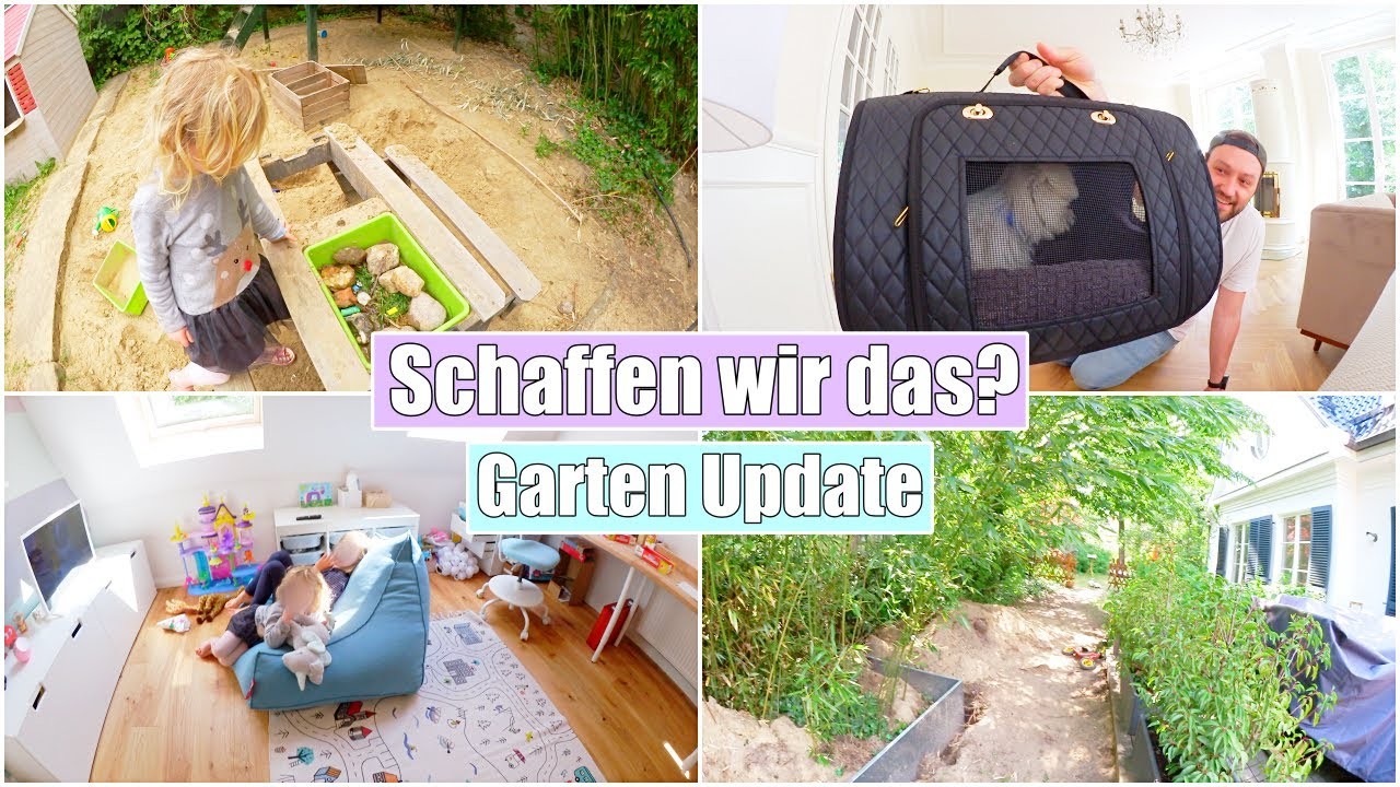 Es gibt Neuigkeiten! ???? Baustelle im Garten & Welpen erziehen | Isabeau