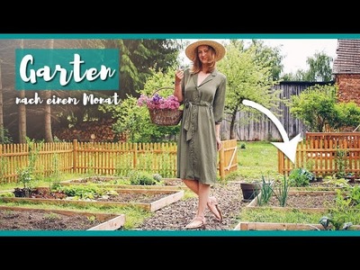 GARTENRUNDGANG | DAS ist in 1 Monat passiert! | VORHER. NACHHER | Gemüse & Blumen im Garten im JUNI
