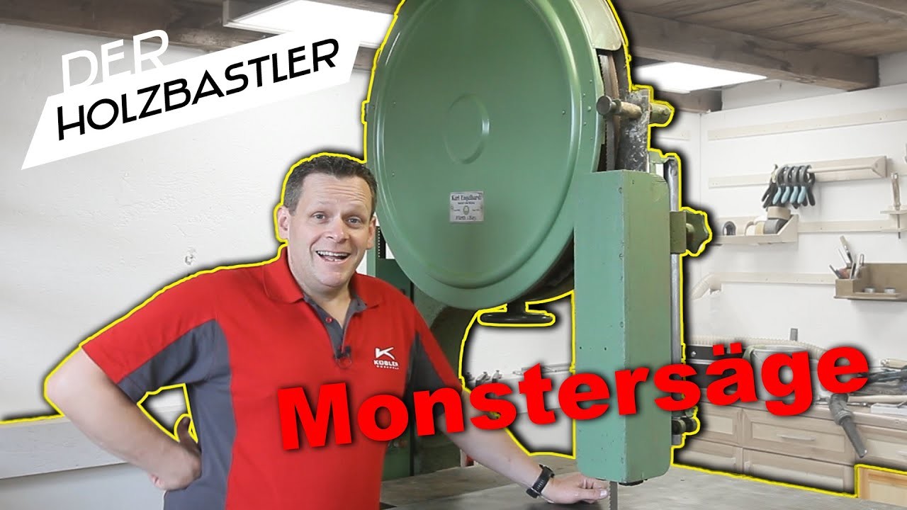 Monsterbandsäge "restaurieren" - Das Ding ist echt der HAMMER!