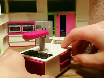 Playmobil deutsch - pimp my PLAYMOBIL - Frühling - Küche.Esszimmer Luxusvilla-DIY Playmobil