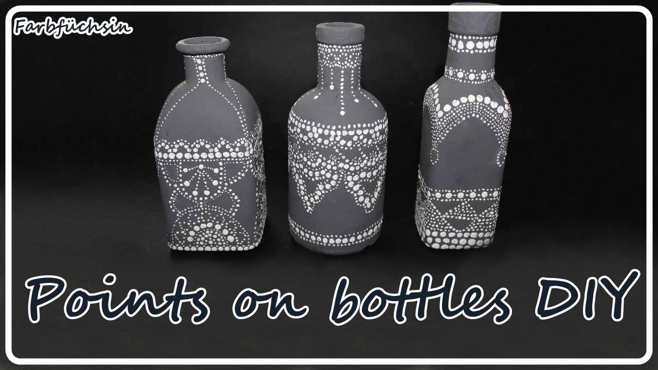 Points on bottles DIY | FARBFÜCHSIN