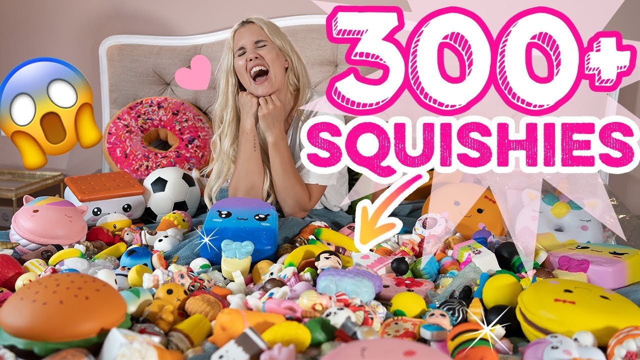VIEL ZU VIELE SQUISHIES! Mein SQUISHY SAMMLUNG! 300+ Spielzeuge sortieren für DIY & Basteln