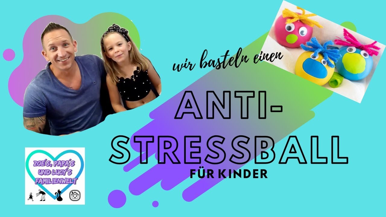 Wir basteln einen Antistressball. 