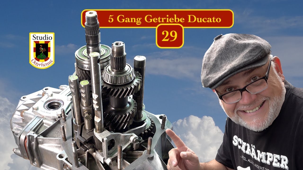 Wohnmobil Fiat Ducato 290 Getriebe überprüfen reparieren Lager Wellendichtring Teil 3 von 3