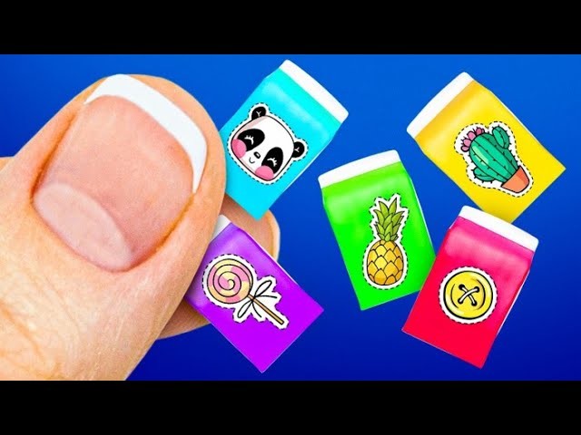 28 SÜSSE UND EINFACHE SCHUL-DIYs UND BASTELEIEN