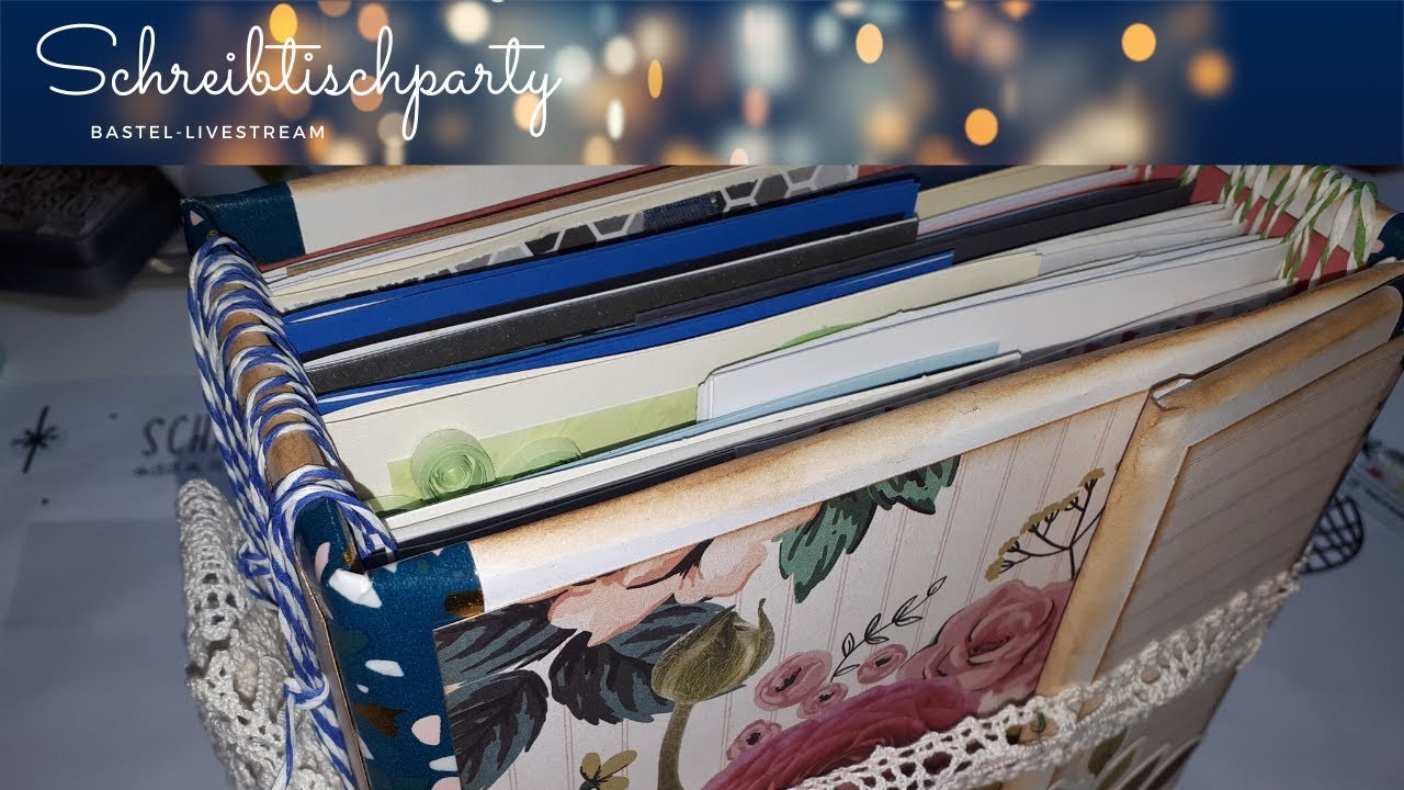 [Bastel-Livestream] Kartenaufbewahrungsalbum