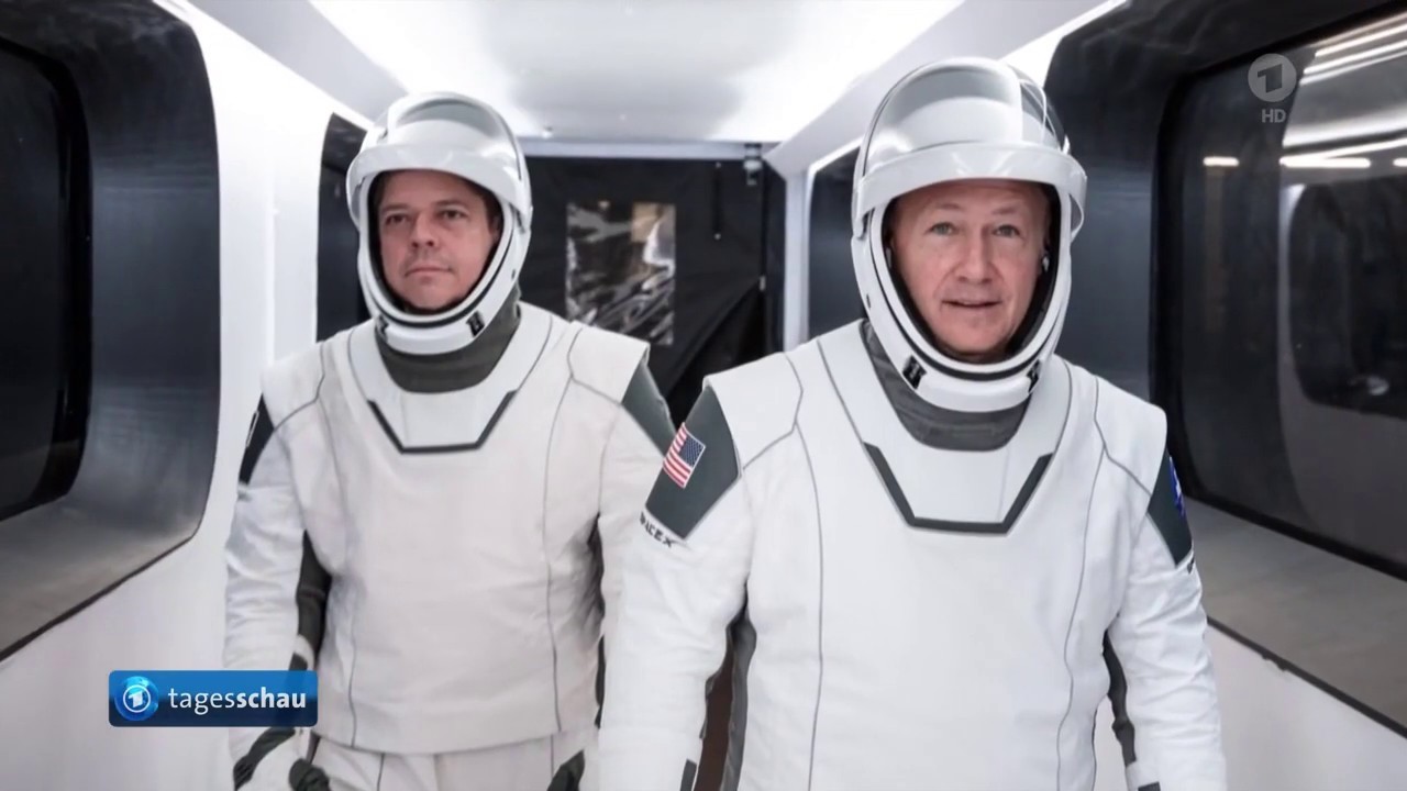 Bemannte Mission Demo-2 zur ISS - Raumstation