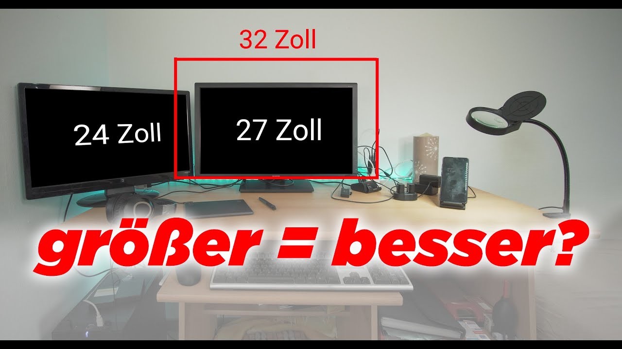 Der beste Monitor für Grafiker und Gamer sind 2 Monitore ????️????️ BenQ PD2700Q im Test