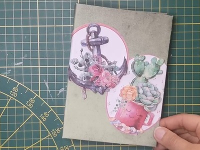 DIY Minialbum vintage mix