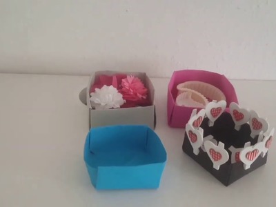 Eine Schachtel Basteln