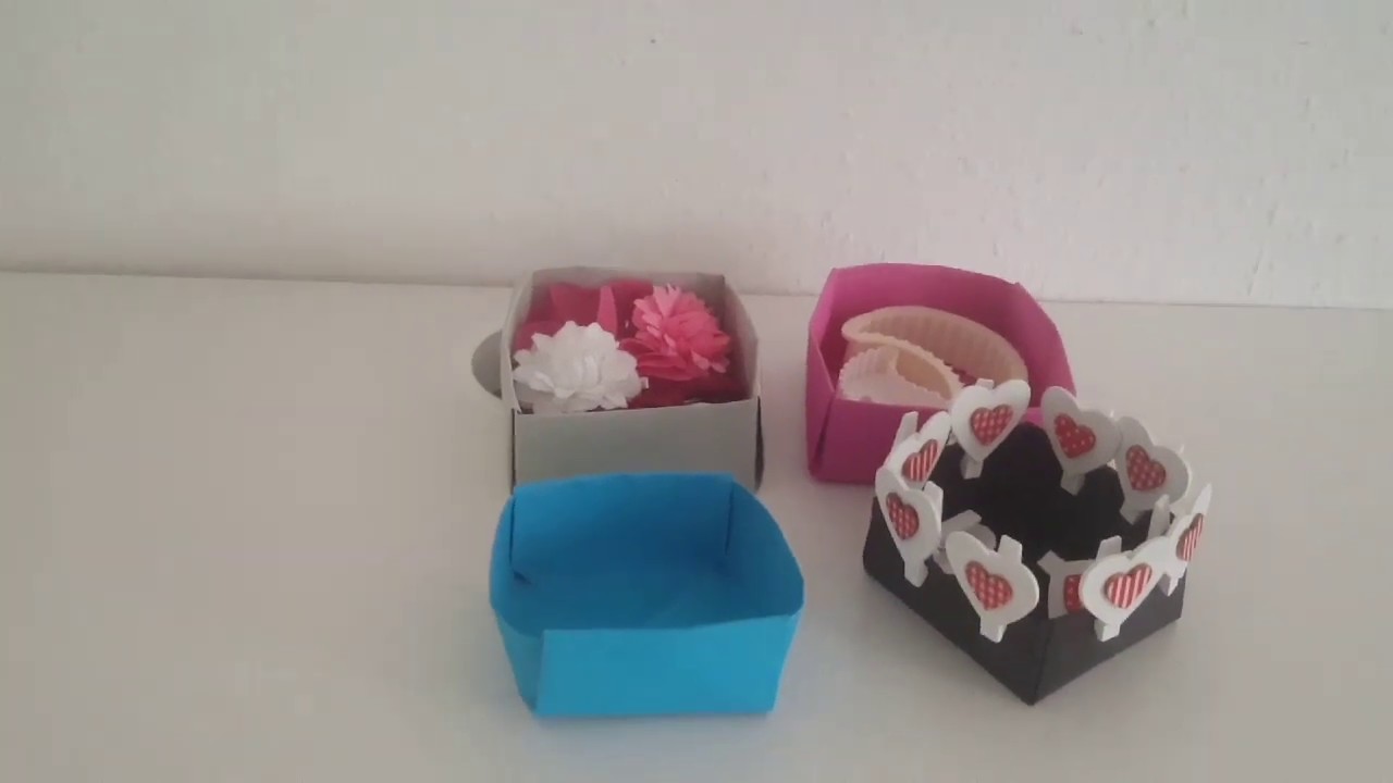 Eine Schachtel Basteln