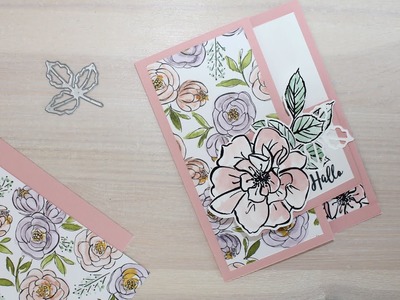 Fun Fold Card | Wilde Rose | Tutorial | Stampin´ Up!