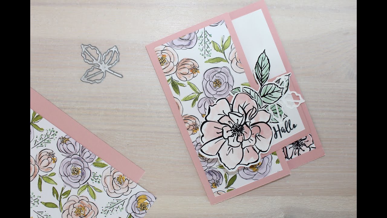 Fun Fold Card | Wilde Rose | Tutorial | Stampin´ Up!