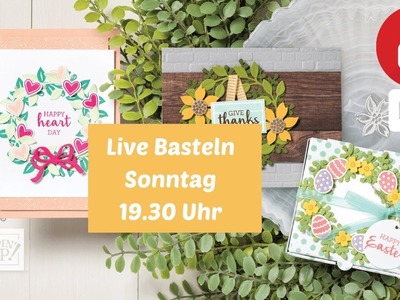 Kreative Kränze-Live Basteln Sonntag 7. Juni um 19.30 Uhr