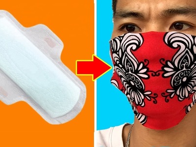 Mundschutz maske selber machen deutsch: Maske basteln ohne Nähen für Anfänger in 3 Minuten