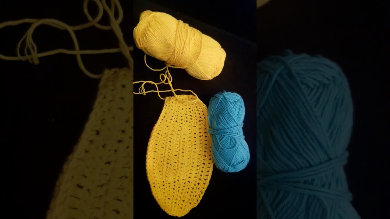 Mundschutzmaske häkeln Anleitung Teil 2