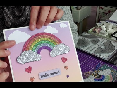 Regenbogen Stempel und mehr von Craft Buddy-Neuheiten -Bleib gesund