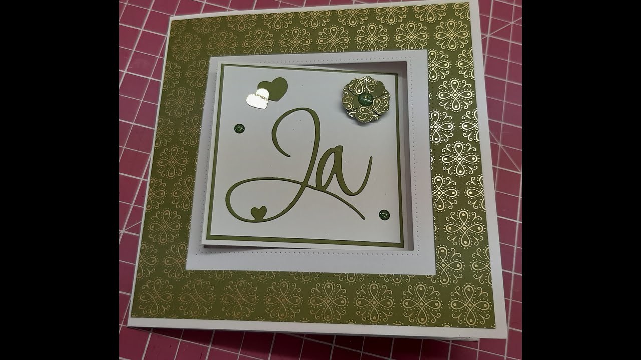 #Swingerkarte #StampinUp #Hochzeit