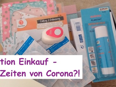 Action Einkauf, in Zeiten von Corona - wie fühlt sich das an?  | Carmens bunte Bastelwelt