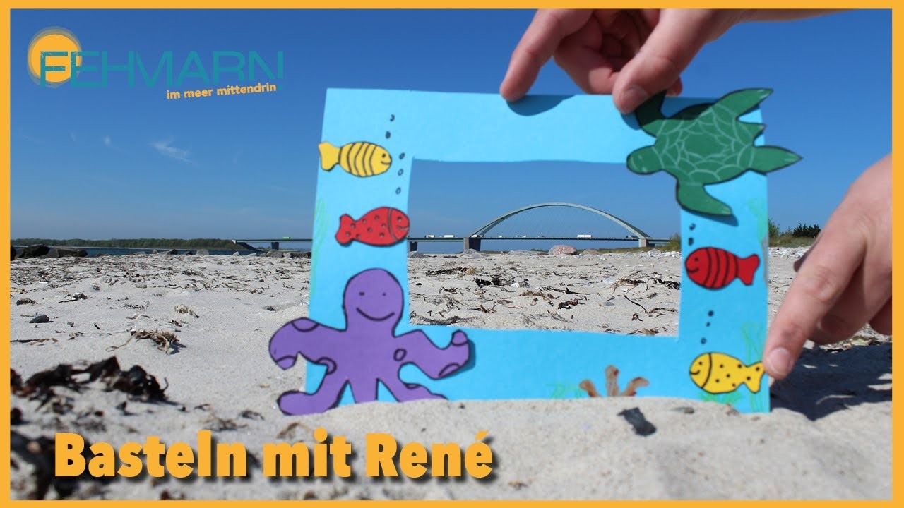 Animation für Zuhause - Bilderrahmen Basteln mit René ????️