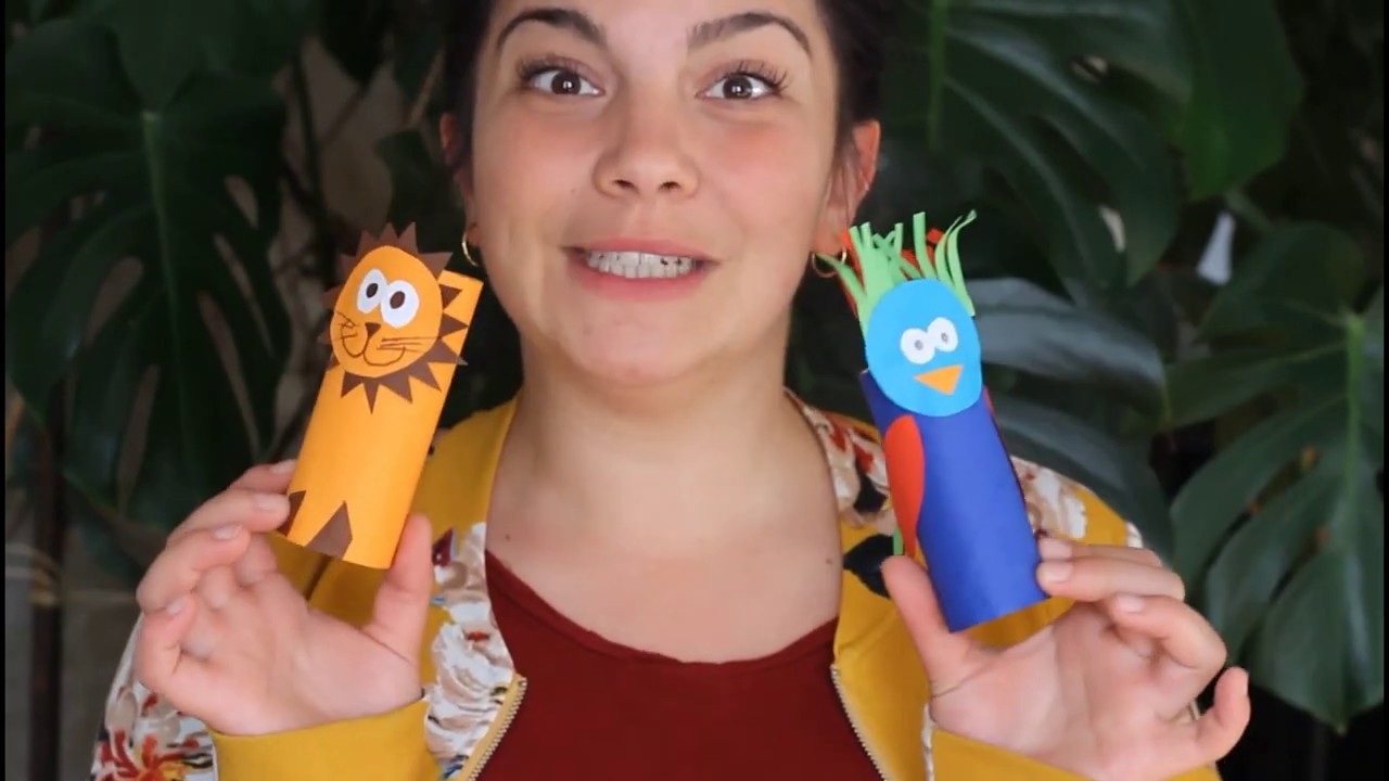 Bastelanleitung: Papprollentiere basteln