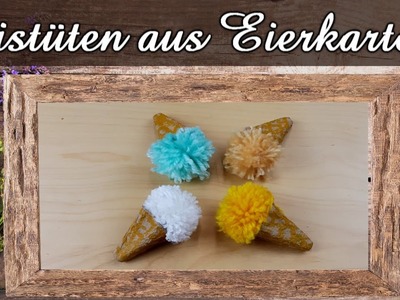 DIY Eistüten als Sommerdeko | Toll zum Aufhängen oder als Tischdeko