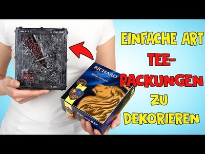 Eine schlichte Verpackung wird zur dekorativen Schachtel  ☕️