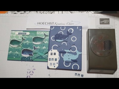 Klitzekleines Update-Produktreihe Meereswelten von Stampin' Up!-Stanze Wal