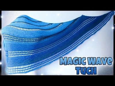 Magic Wave Tuch - Häkeln | Tuch für Anfänger | #WaveTuch
