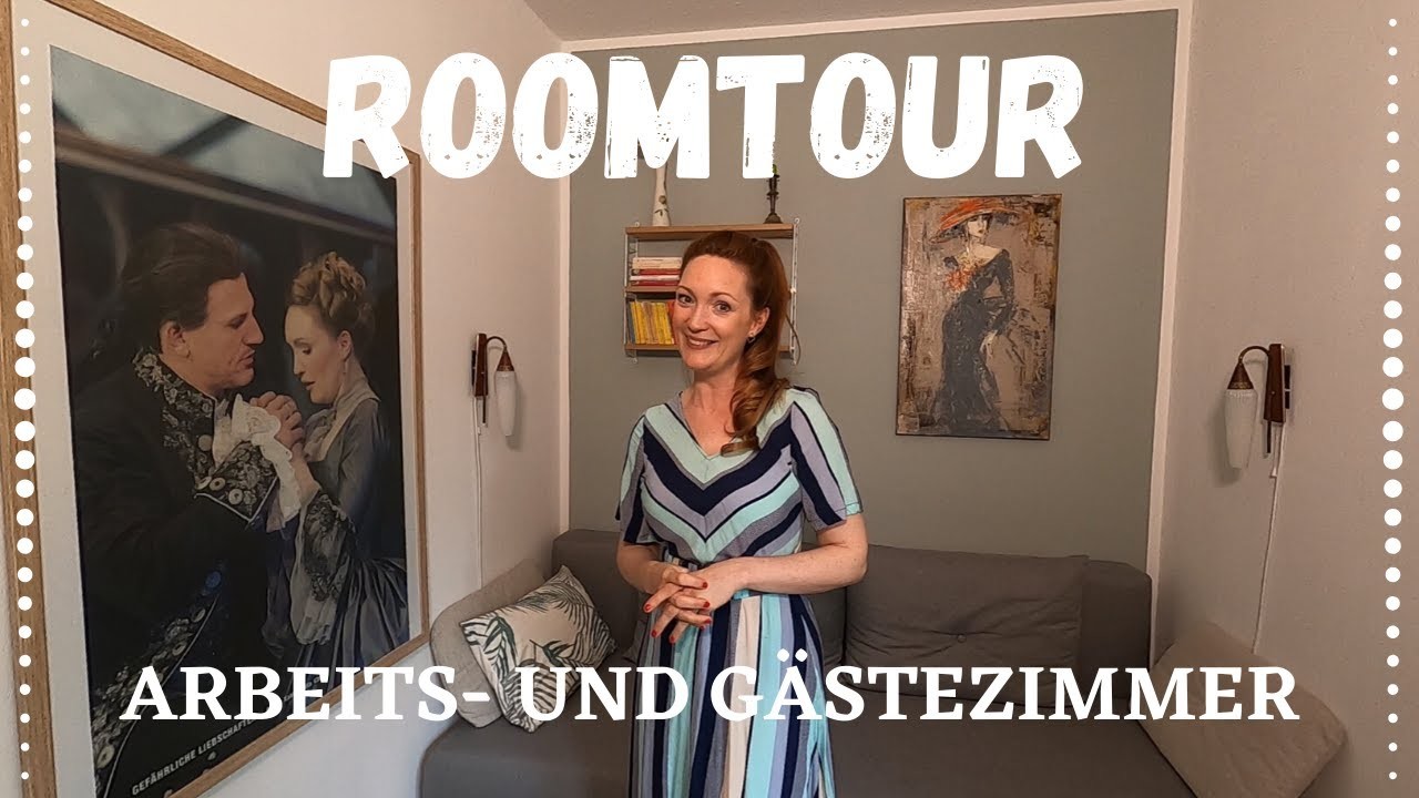 ROOMTOUR - ARBEITSZIMMER. GÄSTEZIMMER