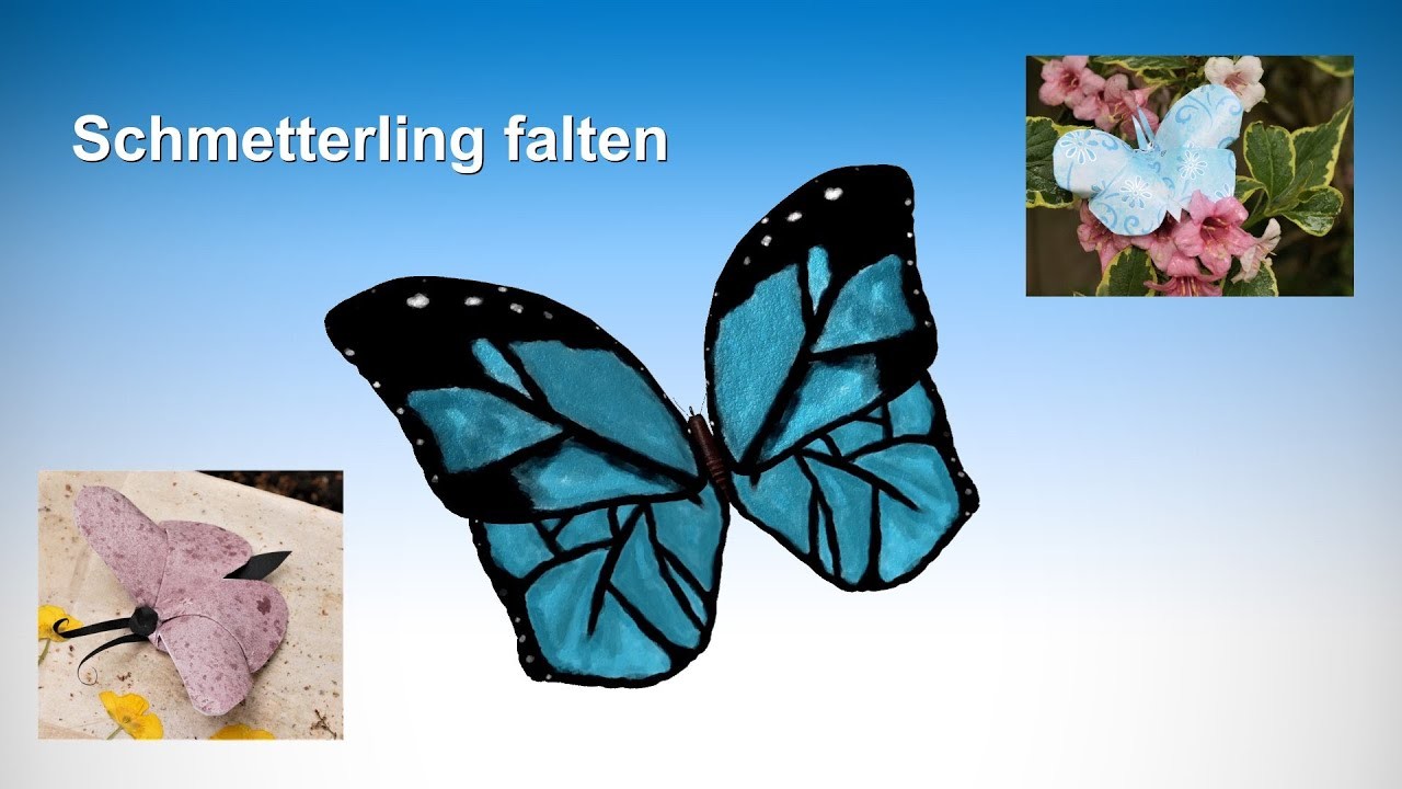 Schmetterling falten. RuthvonG