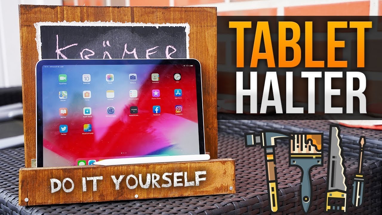 Tablet Ständer aus Holz - Anleitung und Tipps & Tricks