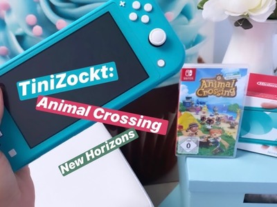 TiniZockt: Animal Crossing New Horizons - Nintendo Switch Lite. #1 Ich brauche eure Hilfe ????