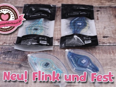 Der neue Kleberoller "Flink & Fest" von Stampin' Up!
