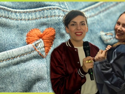 Jeans Recycling aus dem Schredder