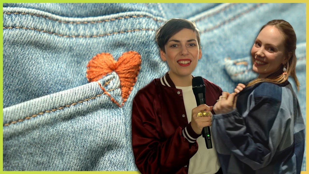 Jeans Recycling aus dem Schredder