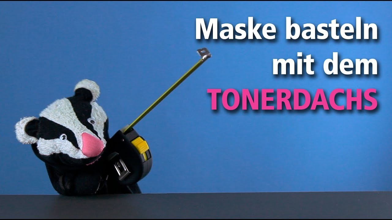 Munaske basteln mit dem TONERDACHS