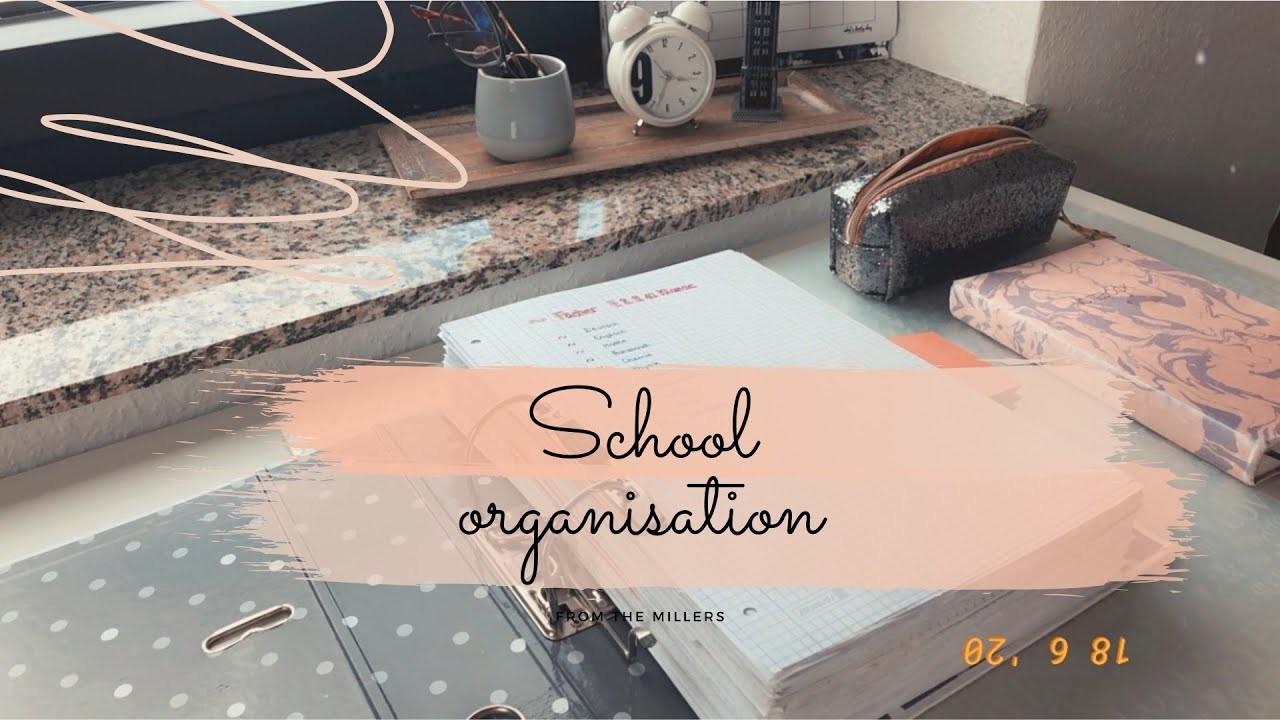School organization 2020 ????❤️. Schreibtisch Organisation????????