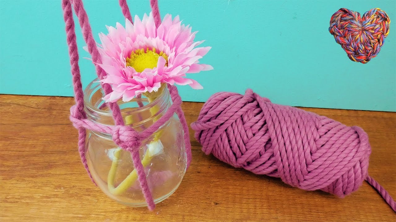 Sommer Deko Idee mit Cotton Cord | Super einfach Blumen & Windlichter aufhängen