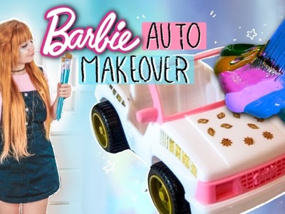 VERRÜCKTE bemalt ein Barbie Auto! || Foxy Draws
