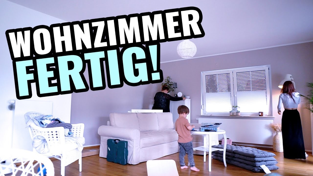 Wohnzimmer Fertigstellung. fleißig im Haus. 19.6.20. Frau_sein