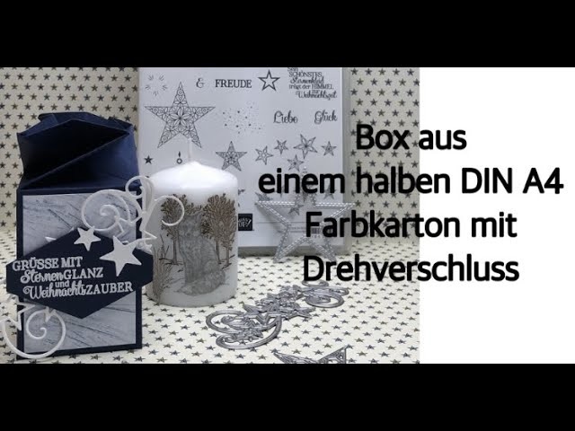 Anleitung Verpackung mit Drehverschluss