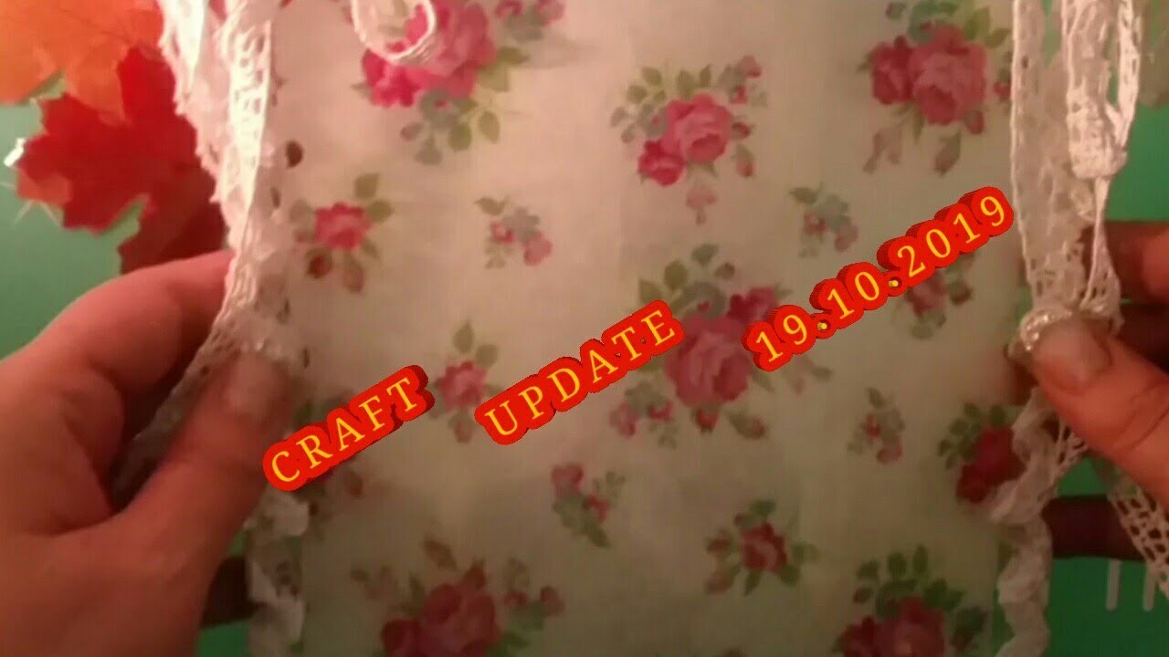 CRAFT UPDATE. 19.10.2019. Es Weihnachtet sehr. Soooo Schöööönnn