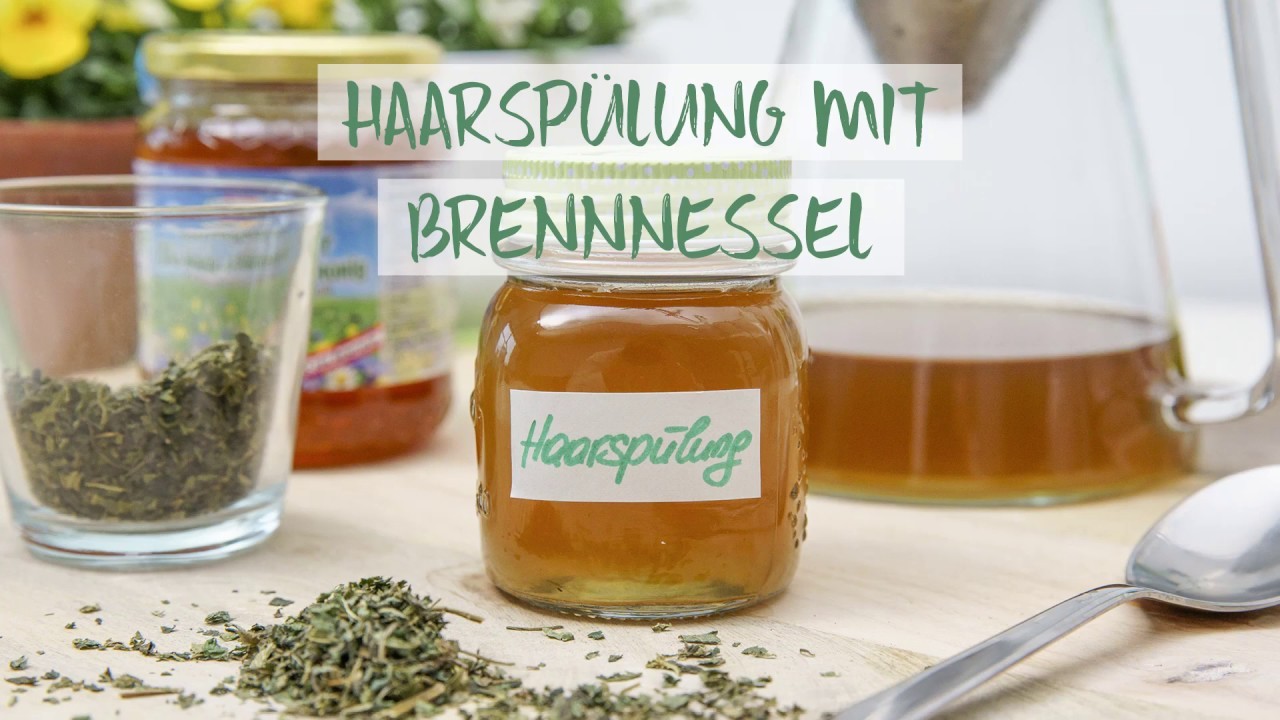 DIY Brennnessel-Haarspülung