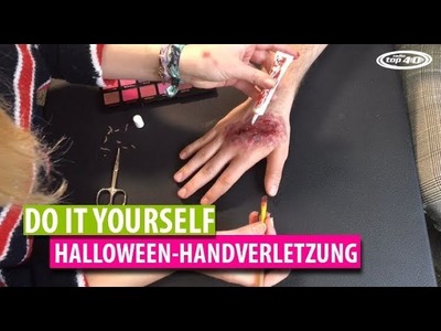 DIY: Halloween-Handverletzung