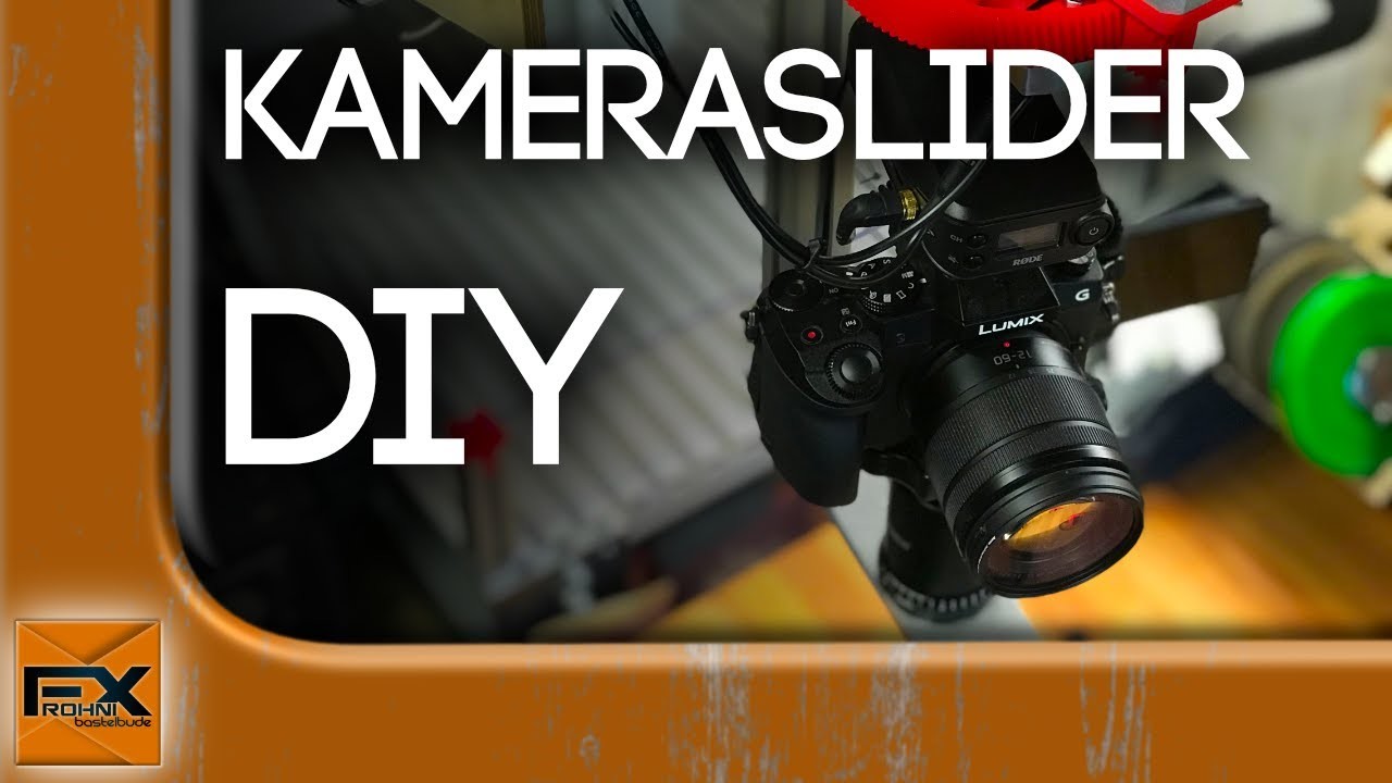 DIY Kameraslider | Schrittmotor gesteuert