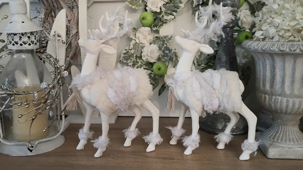 DIY Weihnachtsdeko. Hirsch. Boho Styl